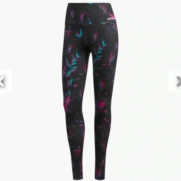 Adidas leggings print se 2xs - Picture 2 of 9
